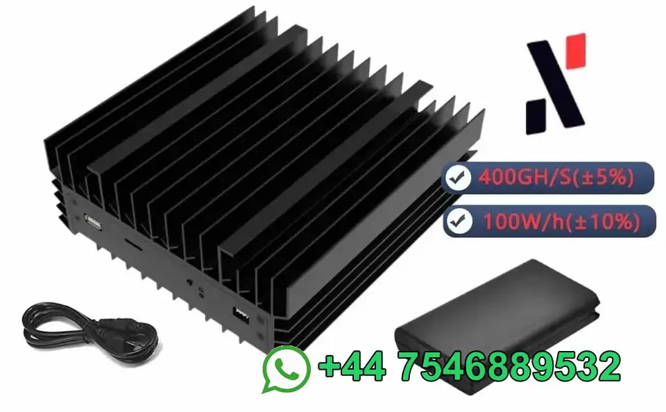 LK ICERIVER ALPH AL0 400GH/S 100W Miner with PSU