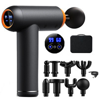 99 Gears Massage Gun Smart Hit Fascia Gun Electric Neck Massager Tool for Body Massage Relaxation Fitness Muscle Pain Relief