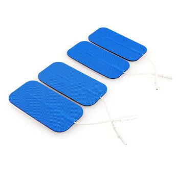 Low frequency pad pin type 2 sets 4 pieces square large 5X10cm medical electrode