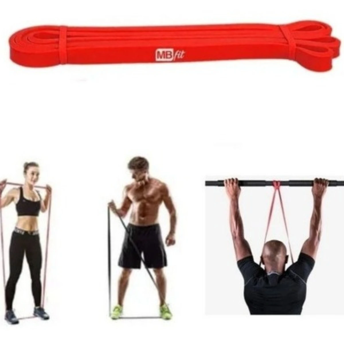 Super Band Elastico Rubber Pilates Functional Light Tensao Ba