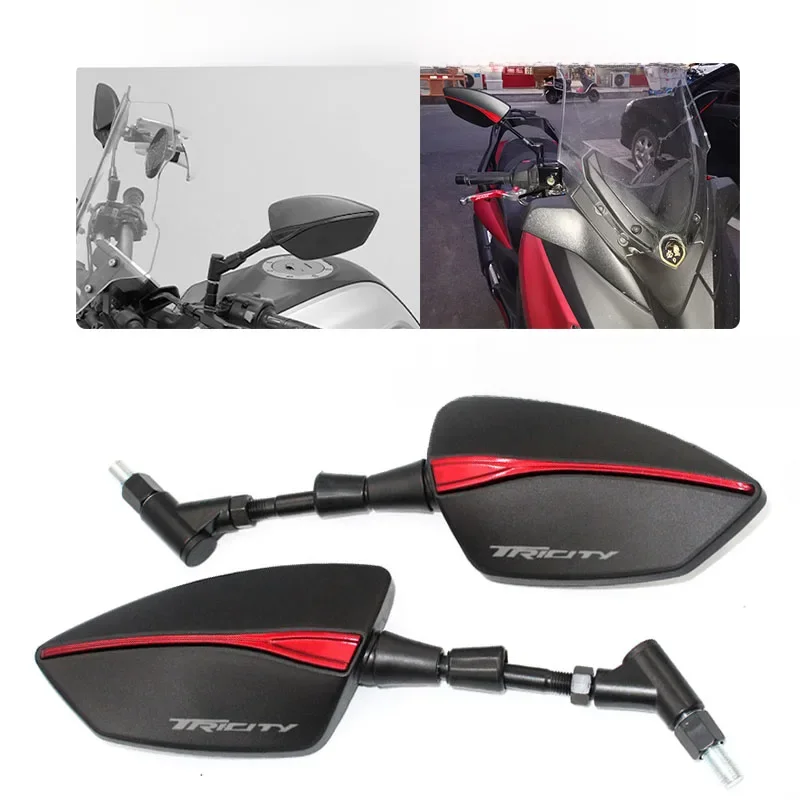 AliExpress For YAMAHA Tricity 125 Tricity 155 Tricity 300 Motorcycle Rearview Mirror Scooter E-Bike Rearview