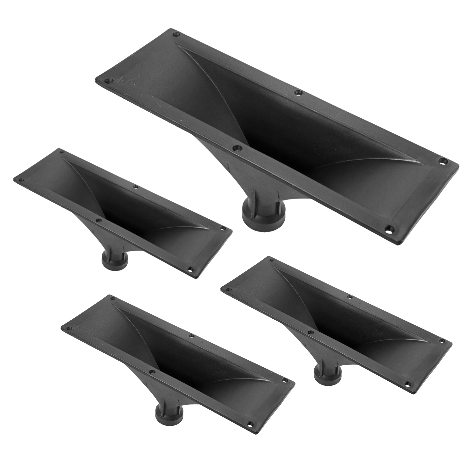 

5Core Screw On Compression Driver Horn Tweeter Throat 4Pcs 4X10 Heavy Duty Construction HISE 4X10 4Pcs