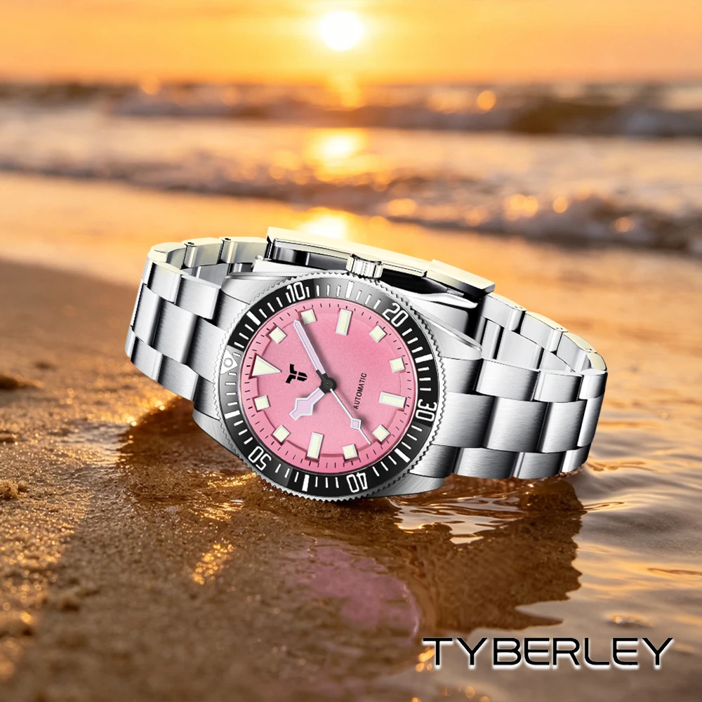2026 TYBERLEY Watch Business Automatic Men's Watch Mechanical Watch YN55 Waterproof stainless steel Men's Watch Sapphire Mirror