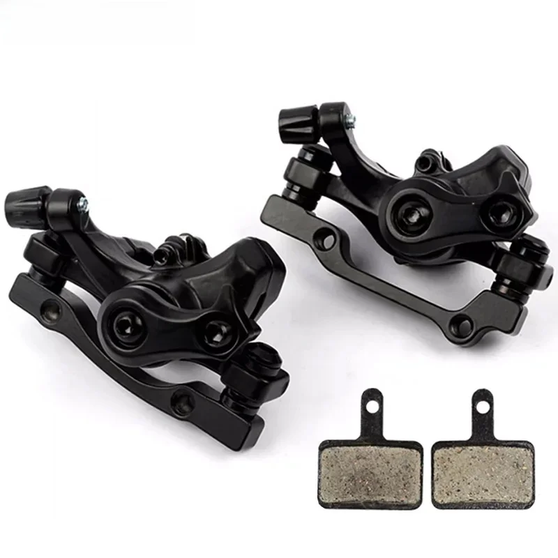 AliExpress NONE BUCKLOS Bicycle Disc Brake Caliper 160mm Front/rear Line Pulling  Disc Brake Aluminum Alloy Mechanical Brakes Calipers MTB Part