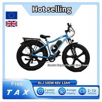 BLJ2620 Electric Bicycle bike   Mountain Off-road Electric Bicycle 13AH 48V Aluminum Alloy Frame Display Screen Liquid Bicycle