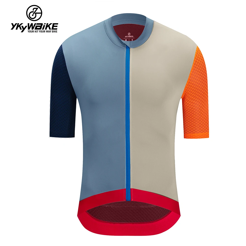 YKYWBIKE 2024 Jersey de ciclismo para hombre, Maillot de montaña, camisetas, camiseta para descenso, equipo profesional, ropa de bicicleta, camiseta