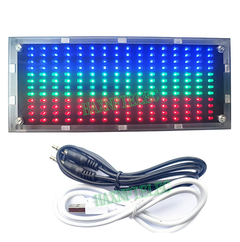 CT1612PPD Music Spectrum Level Rhythm Display Screen Board Sound Voice Control 8 Styles Adjustable