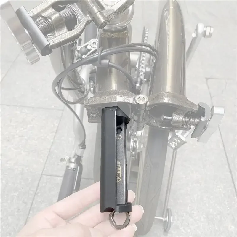 AliExpress Hidden Tool Box For Brompton Accessories magnet Frame Inner Storage Bag And Wrench Bicycle
