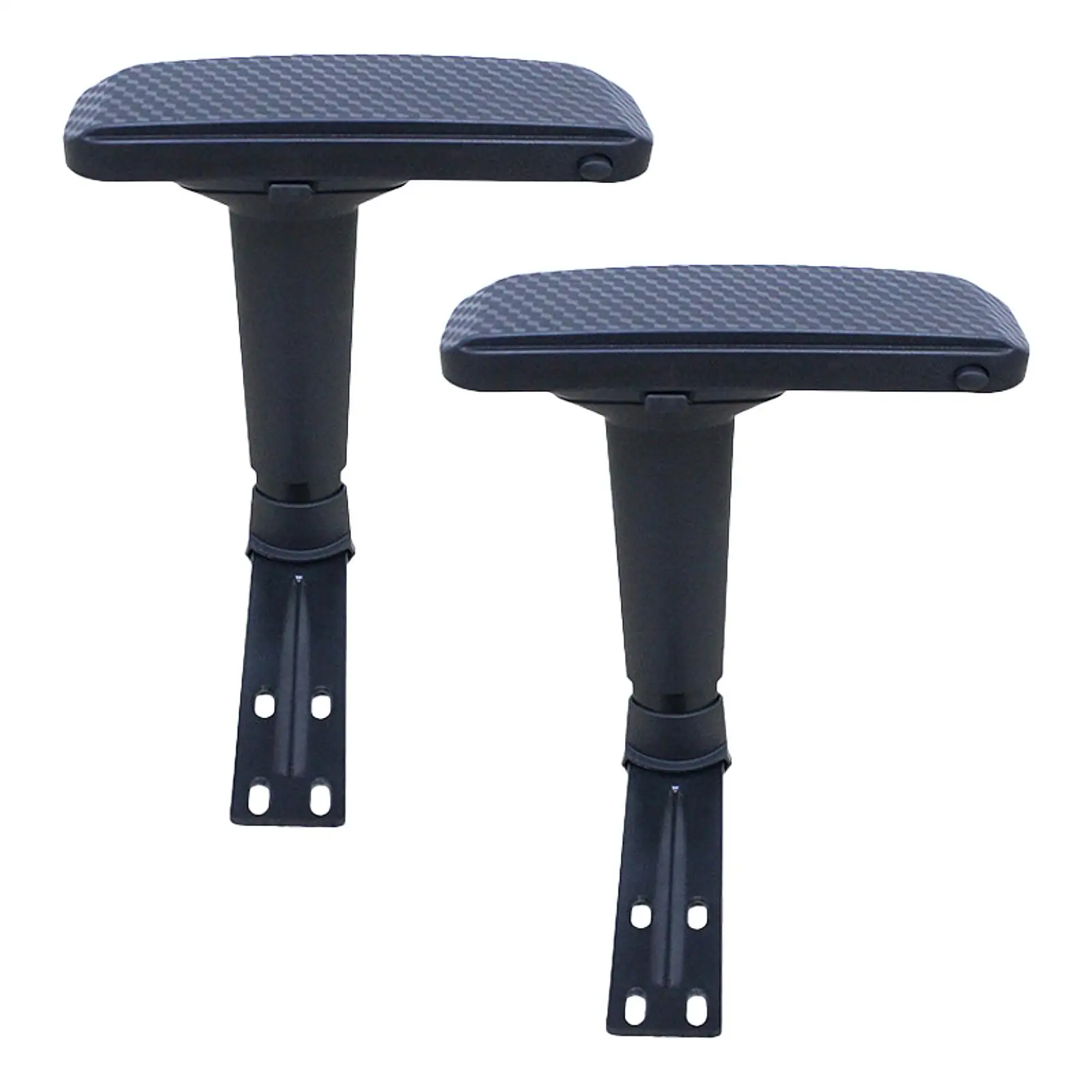 2 Pieces Universal Gaming Chair Plastic PU Armrest Furniture Accessories Replacement Adjustable Office Comfty Arm Rests Cushions