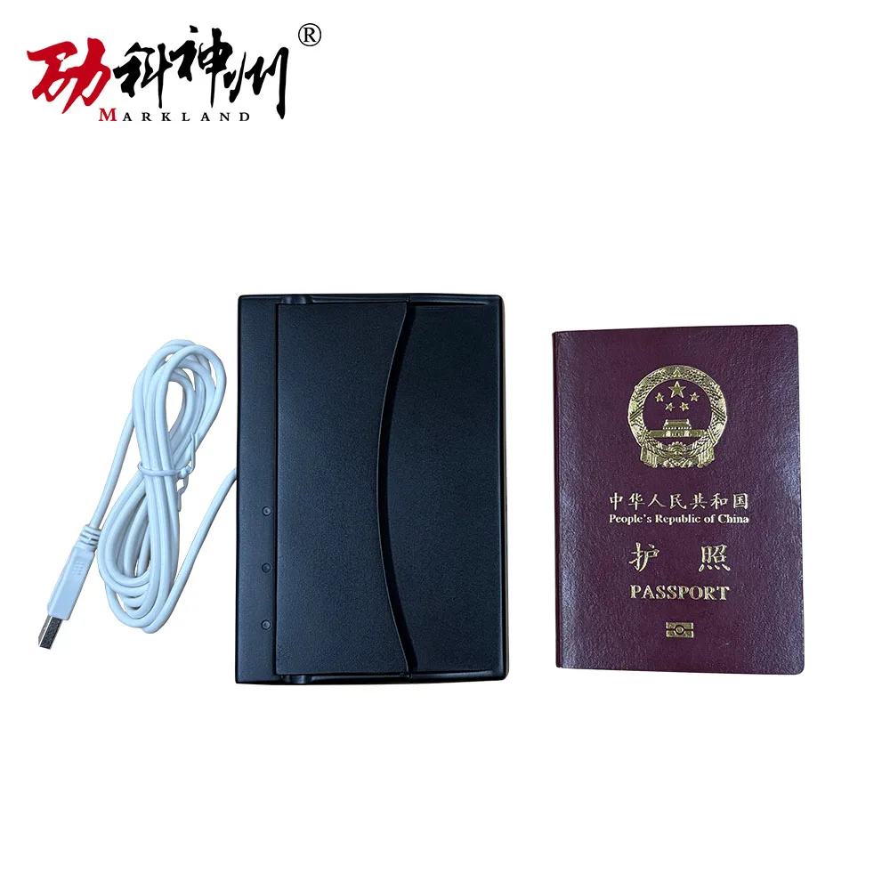 Scanner de passeport USB demi-page, émulation du clavier MRZ, aucun pilote requis