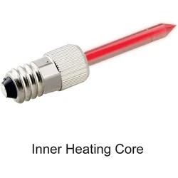 Welding Soldering Tips USB Soldering Iron Head Replacements Threaded Soldering Tip Fits for E10 Interface Soldering Iron