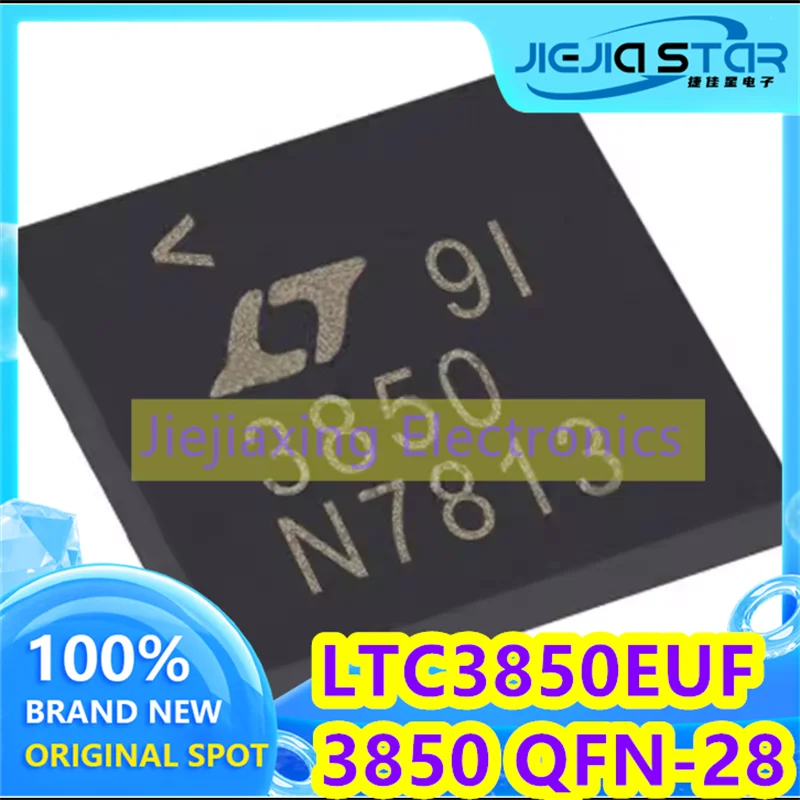 (3/10pieces) LTC3850EUF LTC3850 Parts Mark 3850 QFN-28 25A 24V AC-DC Controller Chip IC Brand New Original Electronics