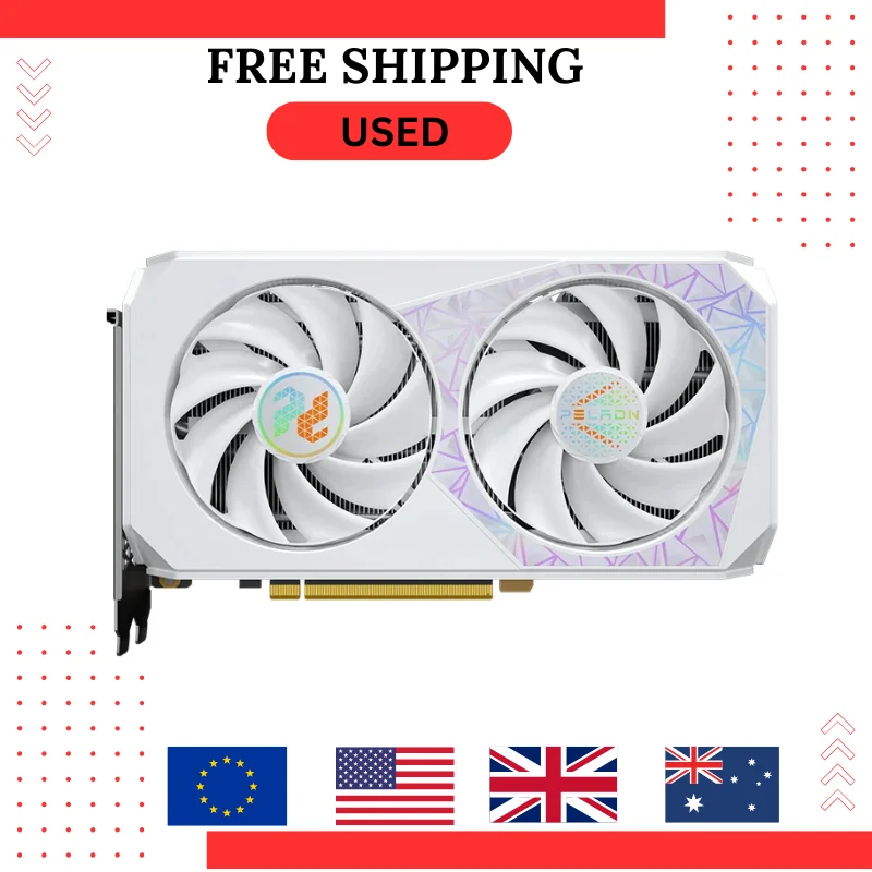 Б/У Оригинальные видеокарты PELADN RTX 3060 12 ГБ/3060TI 8G GDDR6 GPU NVIDIA