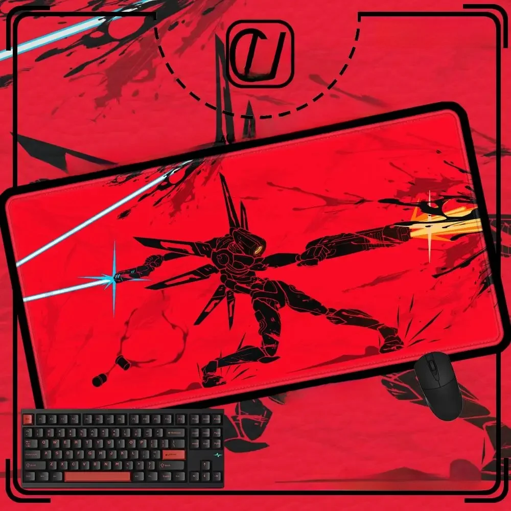 Szybka, retro gra typu shooter ULTRAKILL, podkładka pod mysz, podkładka pod mysz komputerową, podkładka pod mysz do gier, wodoodporna podkładka pod klawiaturę, mata pod mysz do biura, podkładka dla graczy. — zdjęcie produktu 7