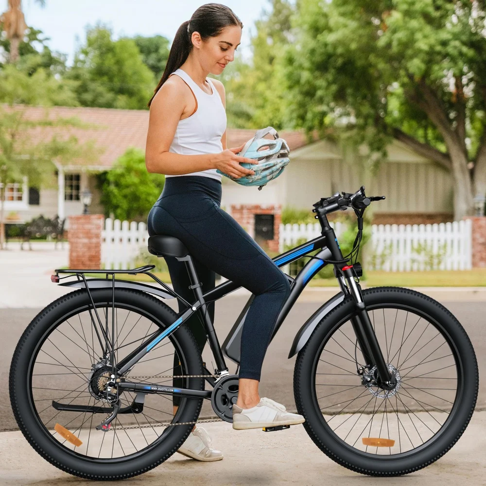 Vélo électrique DUOTTS C29, batterie 48V15AH, 29 pouces, moteur 750W, frein à disque, vélo électrique, mode assistance 100KM, vitesse maximale 25KM/h, contrôle par application