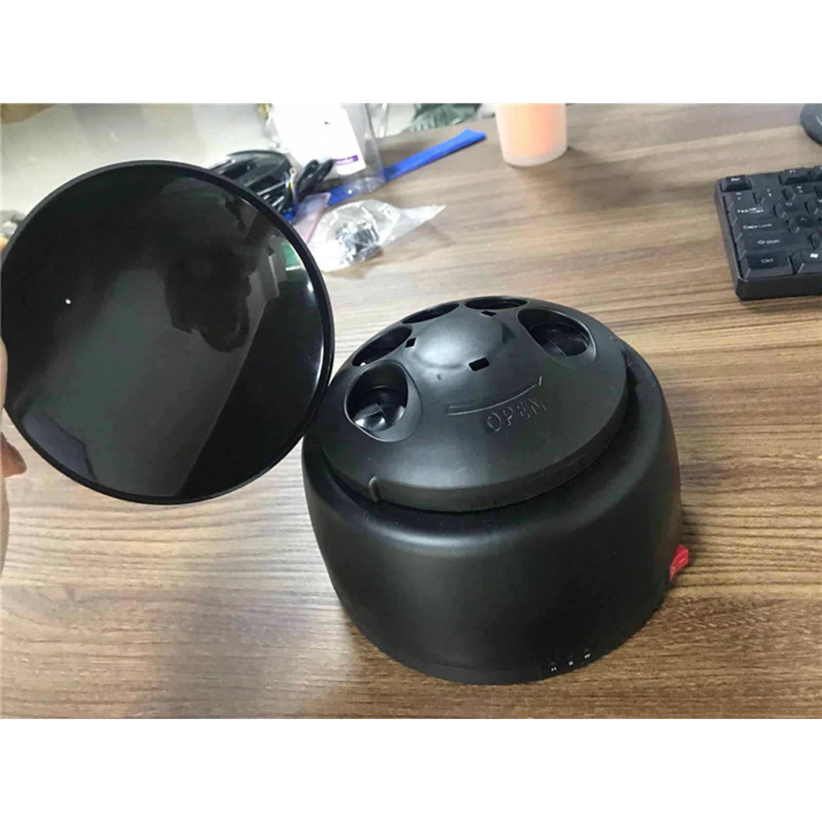 Tragbare Dampf-Nagellackentfernungsmaschine, Reinigungswerkzeug, 36 W, elektrischer Nageldampfer für Maniküre, Geschäft, Nagelstudio