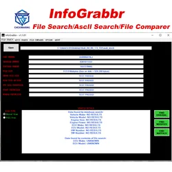 Infograbbr informations-und Datei testsoftware für Remap-Dateien Buchstaben/Zahlen/Leerzeichen/Sonder zeichen/Auto-Find-Wort entfernen