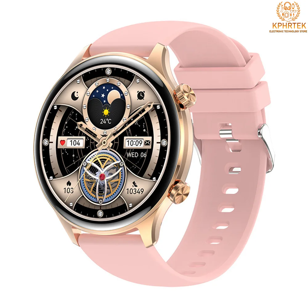 

Умные часы HK75, Bluetooth-вызовы, голосовое управление, Amoled 1,75 дюйма, подсчет шагов, пульс, сон, калории, NFC