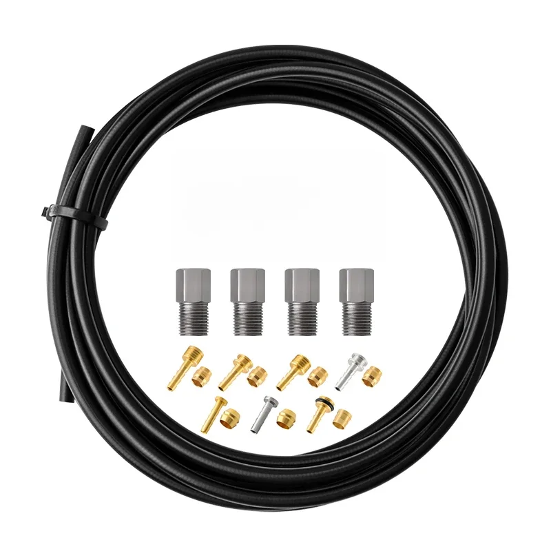 AliExpress NONE Bike Hydraulic Brake Cable Sets For SHIMANO SRAM MAGURA TEKTRO 5mm*3m MTB Mountain Bicycle Oil Disc Brake Hose