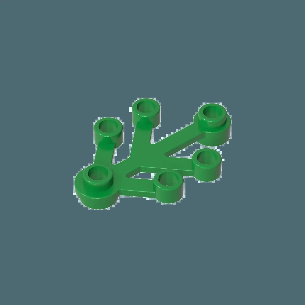 Gobricks-décennie s de Construction à Assembler, Pièces de Plantes, Feuilles, Briques 4x3, Modèle Créatif Gratuit, Bricolage, Arbre Déco pour Adultes et Enfants, 2423