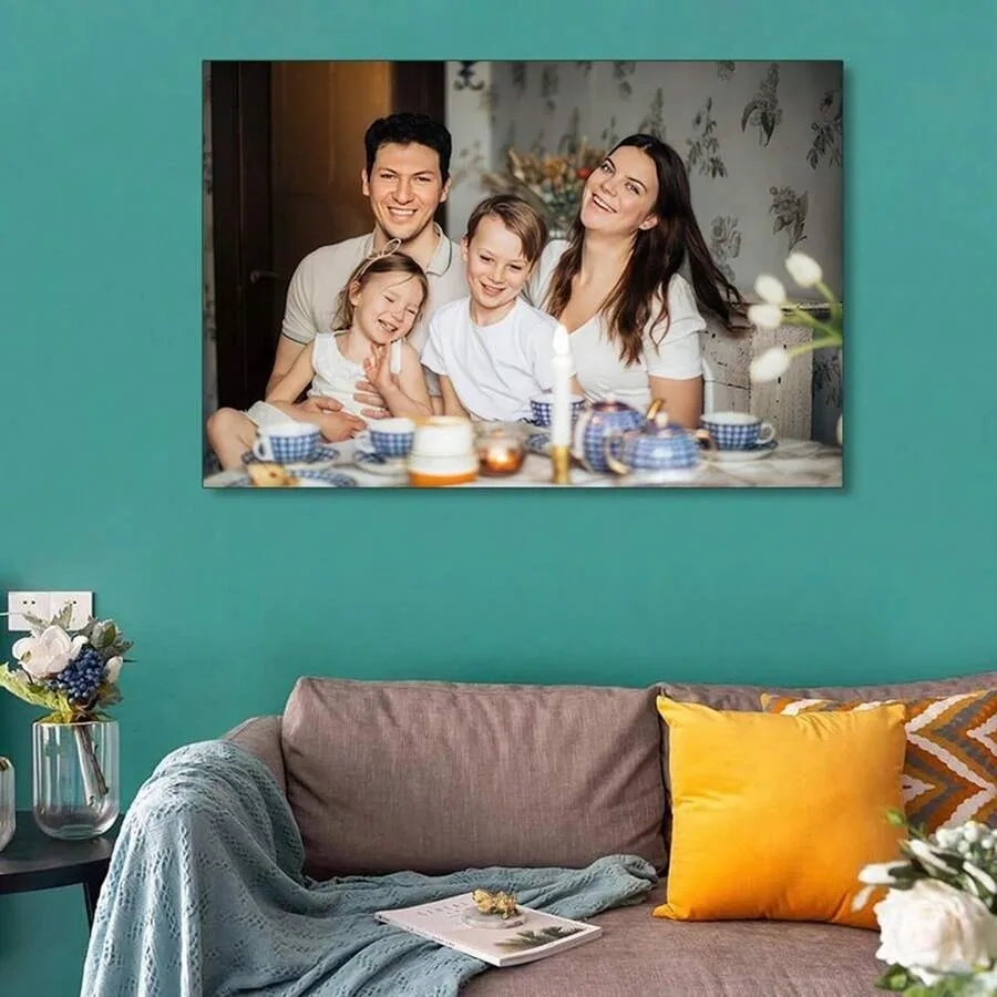 Custom Printed Canvas Art: Posters, Wall Decorations, Pets, Family, Landscapes, with DIY Frames image 2