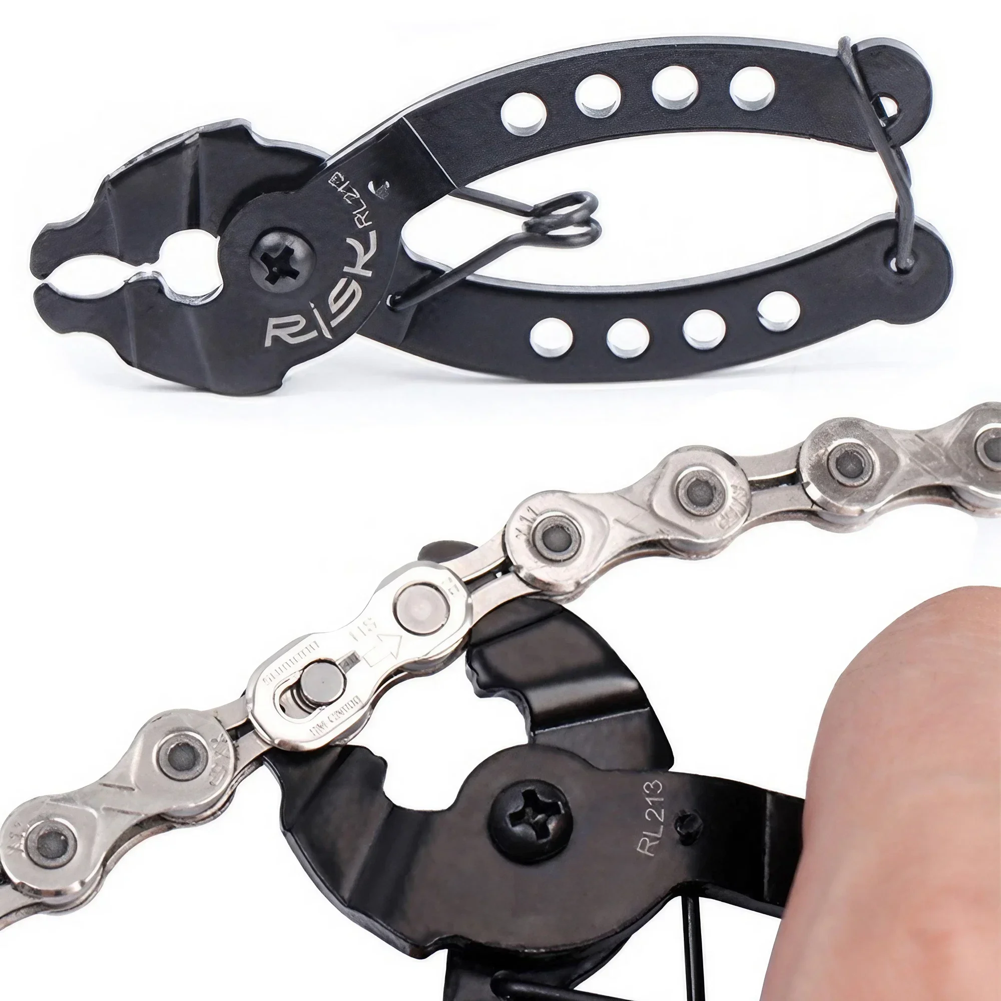 AliExpress Mini Chain Quick Link Tool Bicycle Chain Link Plier Mountain Bike Chain Clamp Magic Buckle Removal