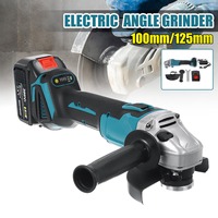 Electric Angle Grinder Brushless Motor Electric Grinding Tools Handheld Lithium Cutter Utility Power Tool Polishing