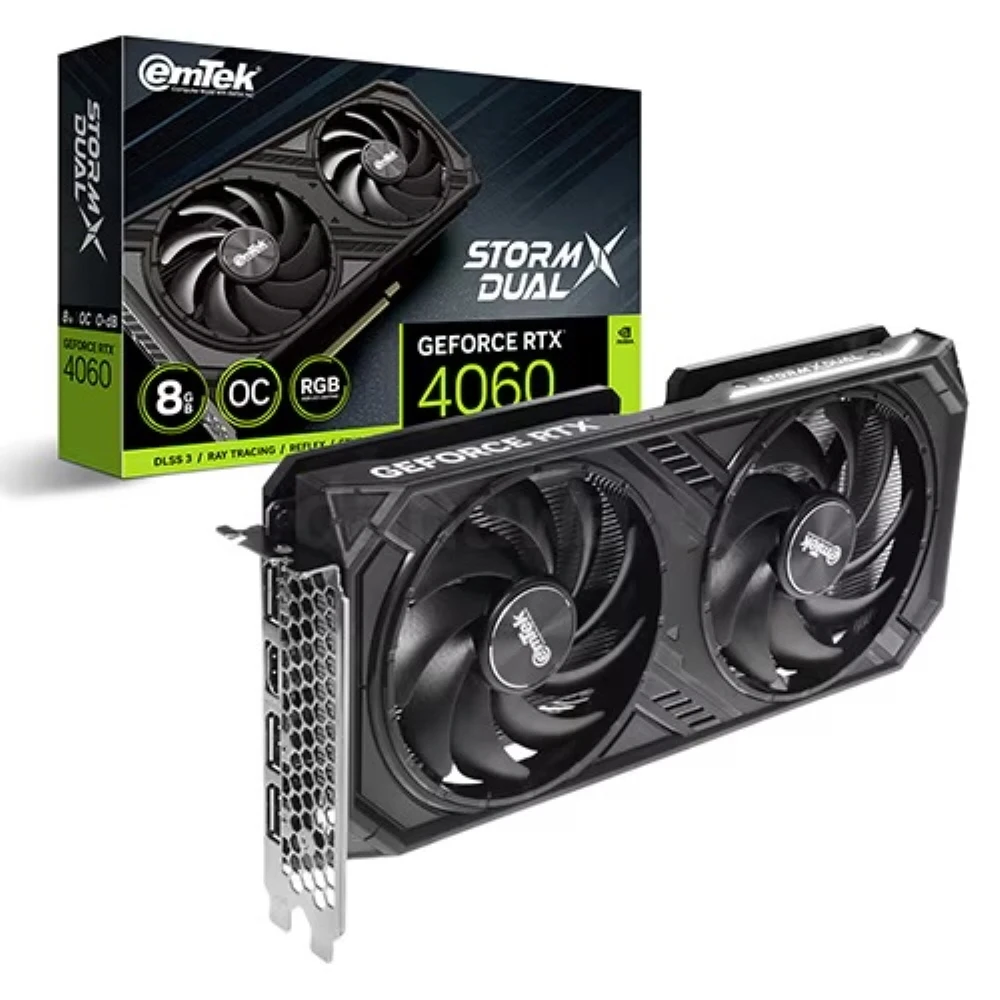 IMTECH GForce RTX 4060 STORM X Dual OC D6 8GB VGA Graphics Card Domestic distribution Original