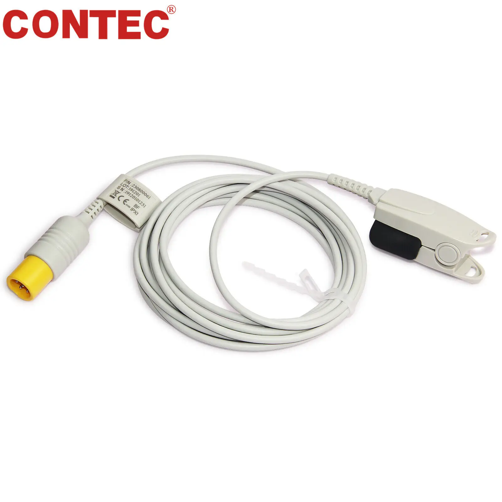 Brand New Adult SpO2 Probe Reusable Sensor For CONTEC CMS7000/CMS8000 Patient Monitor