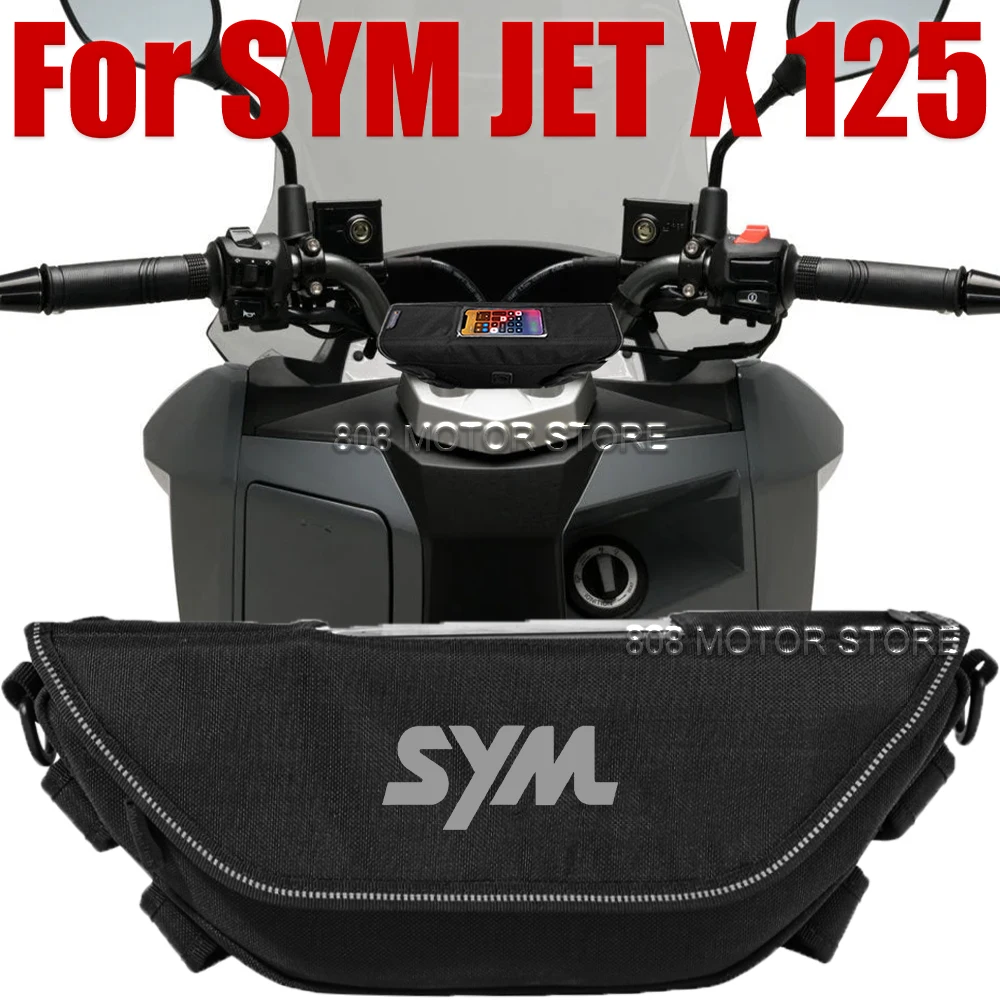 

Для sym jet x 125, аксессуары для мотоциклов, сумка для инструментов, водонепроницаемая и пылезащитная, удобная дорожная сумка на руль