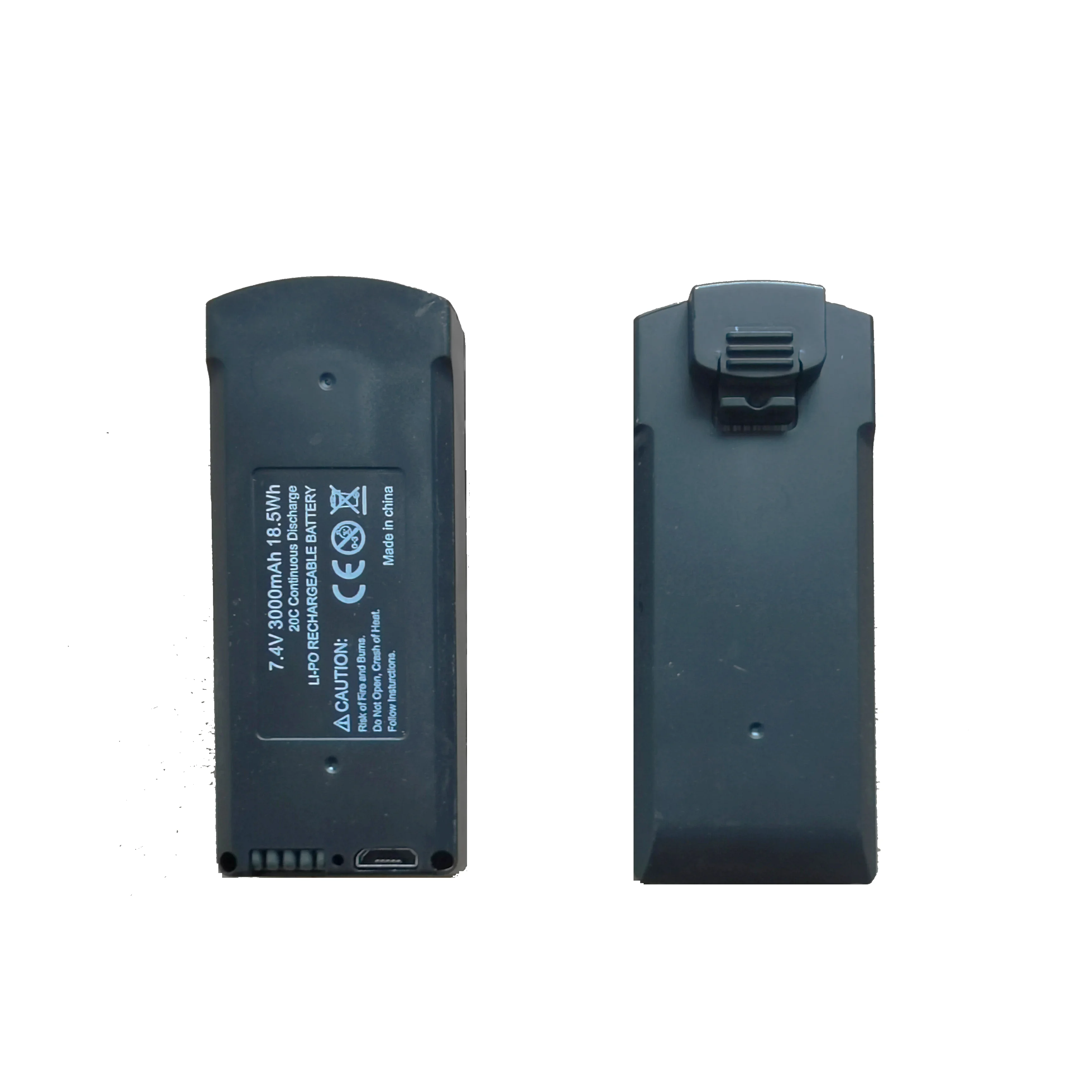 Baterias de grande capacidade para GPS Drone, 7.4V, 3000mAh, 20C, V168