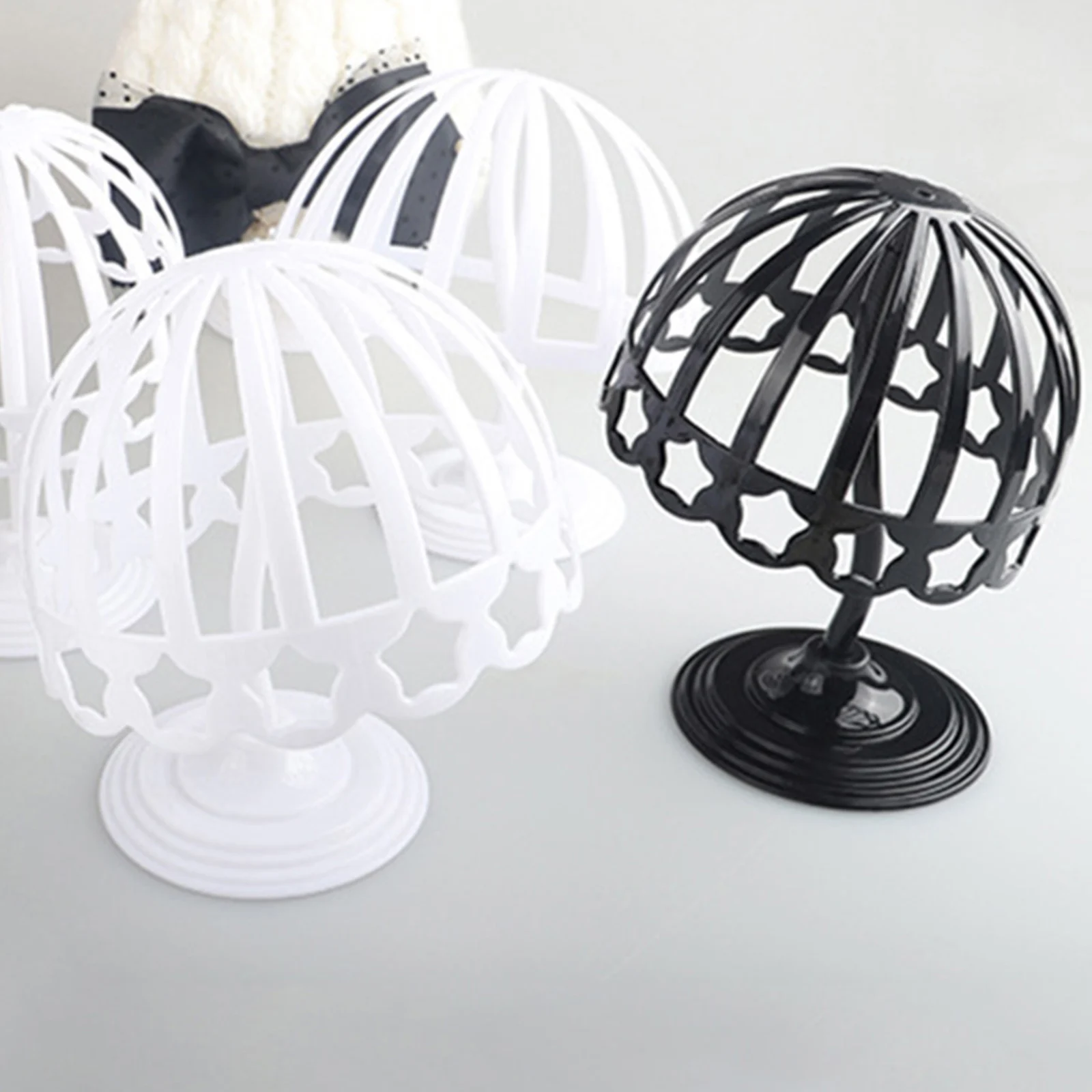 

Baby Hat Rack Freestanding Hat Display Holder Detachable Wig Holder Storage Shelf Universal Modern for Home Decor Kids Shops