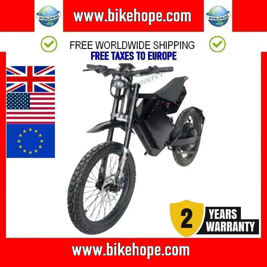 

2024 CE en15194 price bomber euro bike sur ron bee electric motorcycle sun ron ebike 72v Red electric city e bike