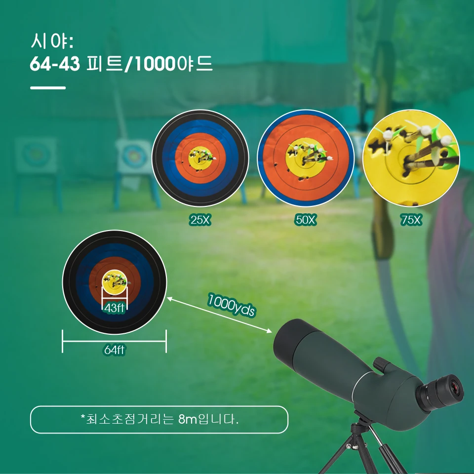 Svbony SV28 스포팅 스코프 50/60/70/80mm 삼각대가있는 강력한 줌 방수,... - 2