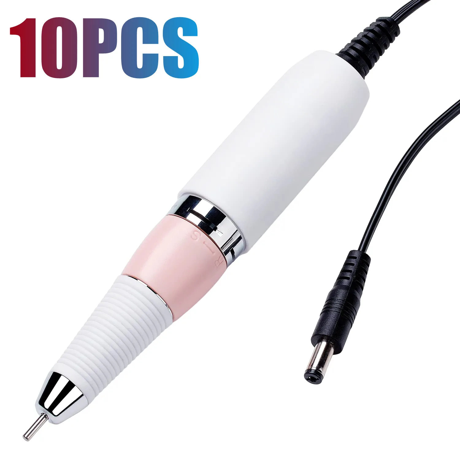 10 Uds Makartt pieza de mano para taladro de uñas para Malory, reemplazo de máquina de archivo eléctrica recargable de 30000RPM para herramienta artística de manicura