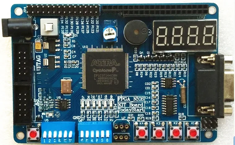 Film instruktażowy FPGA Altera nauka EP1C3T144 eksperyment EP1C3T144C8N cyklon I EPC3 Internet rzeczy płyta rozwojowa — zdjęcie 2