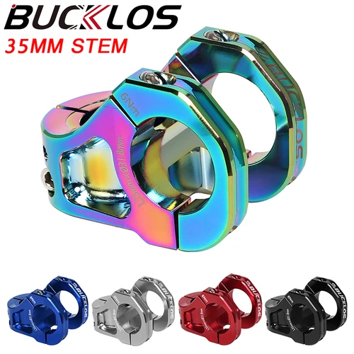 Vástago de bicicleta corto de 35mm, vástago de manillar de bicicleta CNC, mesa de bicicleta de montaña de carretera, accesorios cortos ultraligeros para bicicleta eléctrica MTB