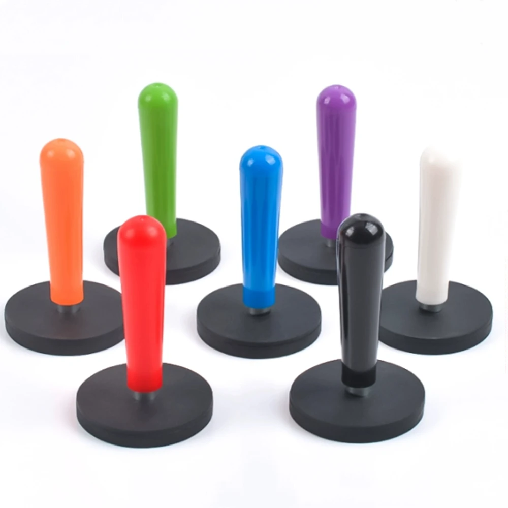 4PCS Car Wrap Gripper Magnet Holder Tints Tool for Sign Long Handle Dia43mm Max Pull Force 8KG Magnetic Tinting Tool with Magnet