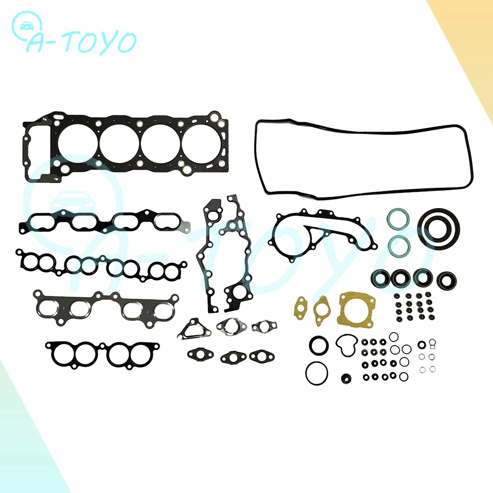 

For Toyota LandCruiser 4Runner Hilux Engine Rebuilding Gasket Set 04111-75102 0411175102 04111-75221 0411175221