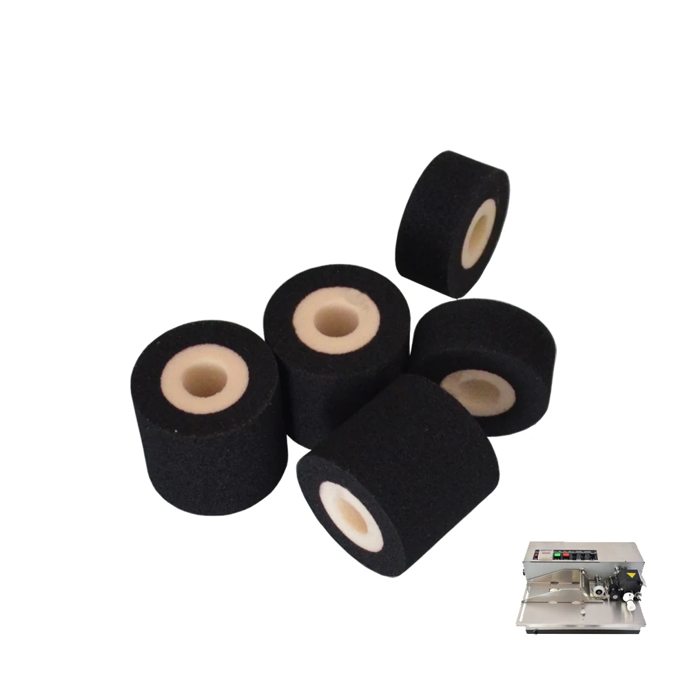 Diverse size selection solid hot ink roll for batch number printing