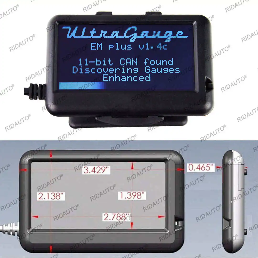 Factory Outlet Wholesale And Drop Shipping Available UltraGauge EM Plus OBD2,OBD IICode Scan Tool - Ultra Gauge EM Plus v1.4c