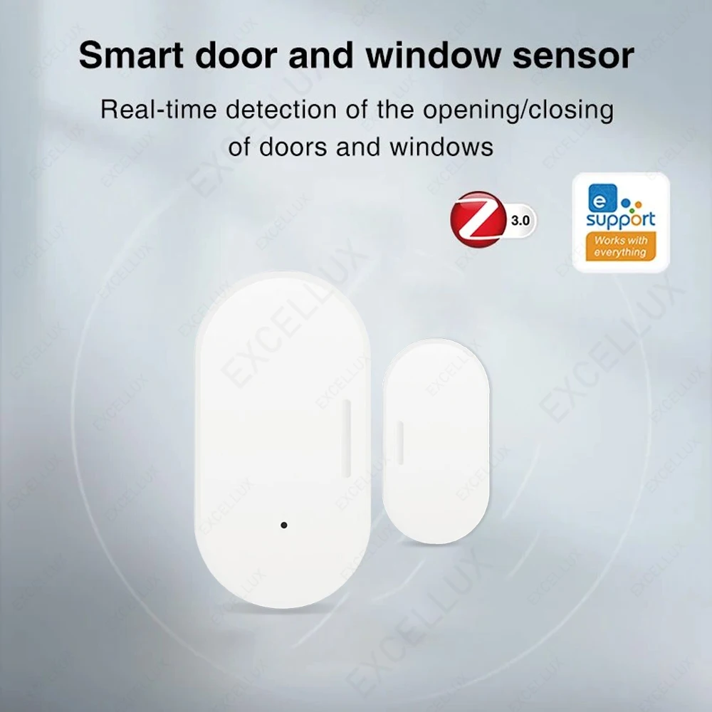 Sensore Di Porta Zigbee Per Tuya WiFi Wireless, Contatto Magnetico Con Notifica Allarme Su App, Per Sicurezza Casa (1 Pz Per ZIGBEE)