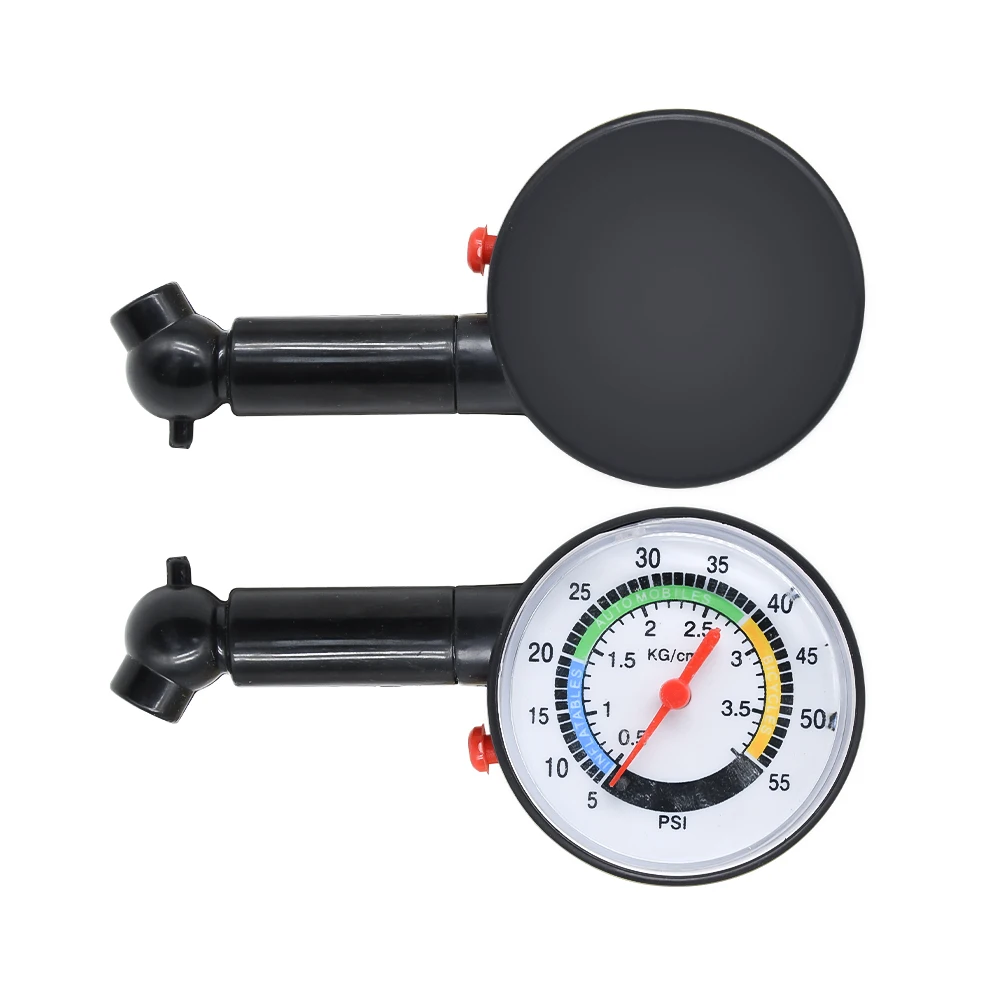 Pressure Gauge Tire Deflation Pointer Inflation Measurement High Precision Meter Detector Barometers Tester For Mechanical Tires