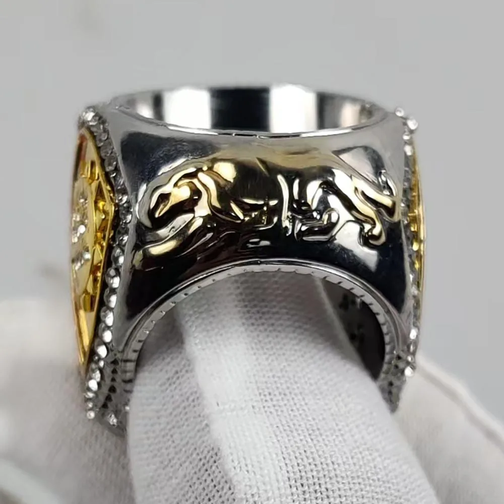 

Shengwen customizes high-quality championship rings, 2025 ice hockey championship rings, made of copper.