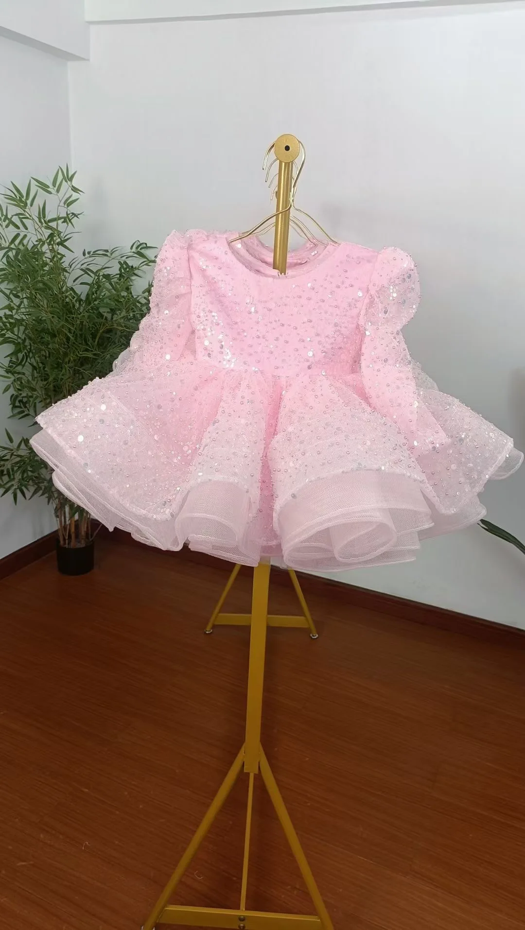 Mvozein vestidos florais para meninas, vestido inchado para festa de casamento, vestido de princesa fofo, vestidos de bebê, vestidos infantis