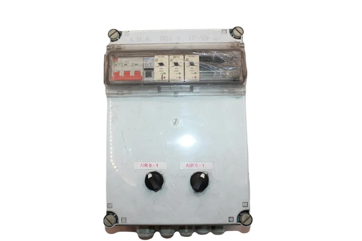 A.D.A. PLAST BBI-4 IP55 Fuse Panel | Polycarbonate Enclosure | Weatherproof Electrical Box