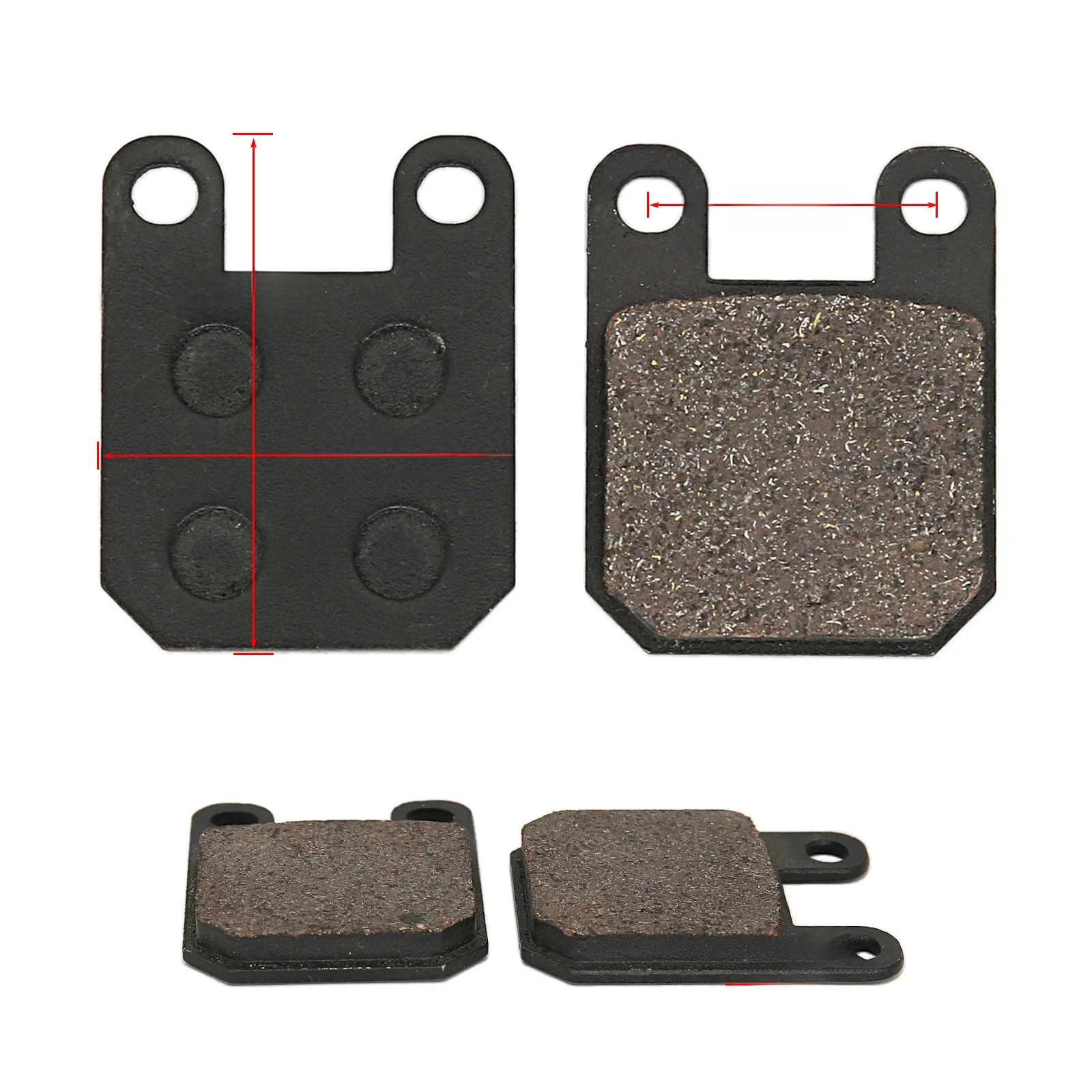 AliExpress NONE Motorcycle front rear Brake disc Pads for Motocross ATV 110cc 125cc-160cc Pit Dirt Bike SDG SSR Taotao