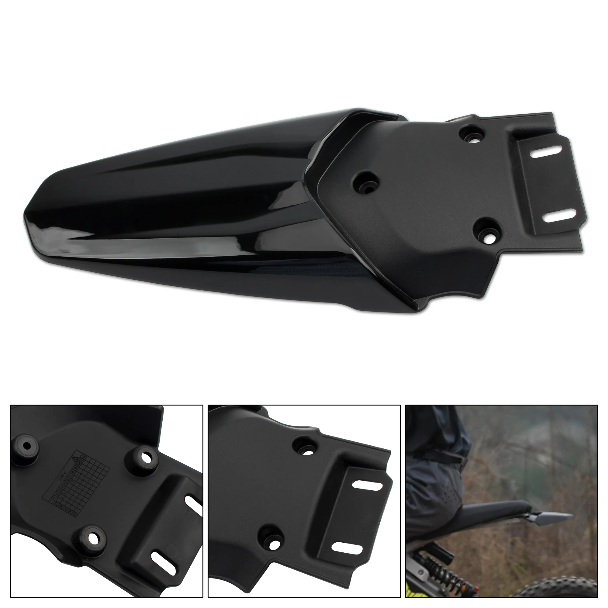 Motorcycle Rear Fender Mudguard For Talaria Sting X3 MX3 MX4 Dirt Pit Bike Electric Dirt Bike Accessories Cover Shield Plastic