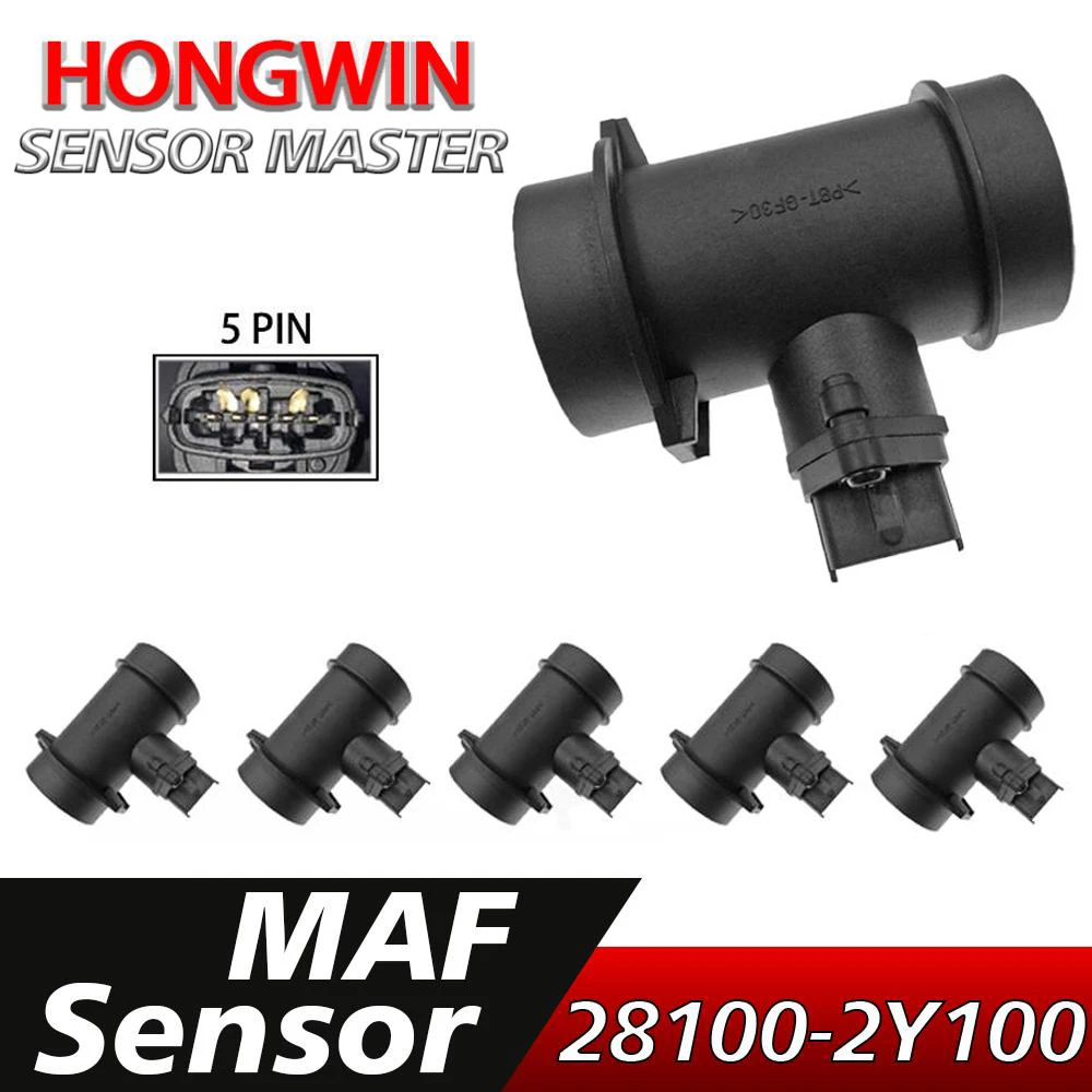 MAF Mass Air Flow Sensor 28100-2Y100 281002Y100 28100 2Y100 For Hyundai Santa Fe Sonata Kia Optima Spectra 1.8L 2.4L 2001-2006