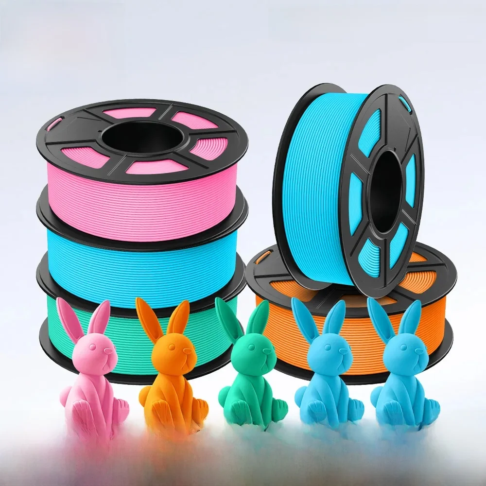 JAYO Hoge snelheid mat PETG 3D-filament 1,75 mm 30 mm/s - 600 mm/s Printbereik High Flow Snelle PETG 3D-printerfilament voor 3D - afbeelding 2